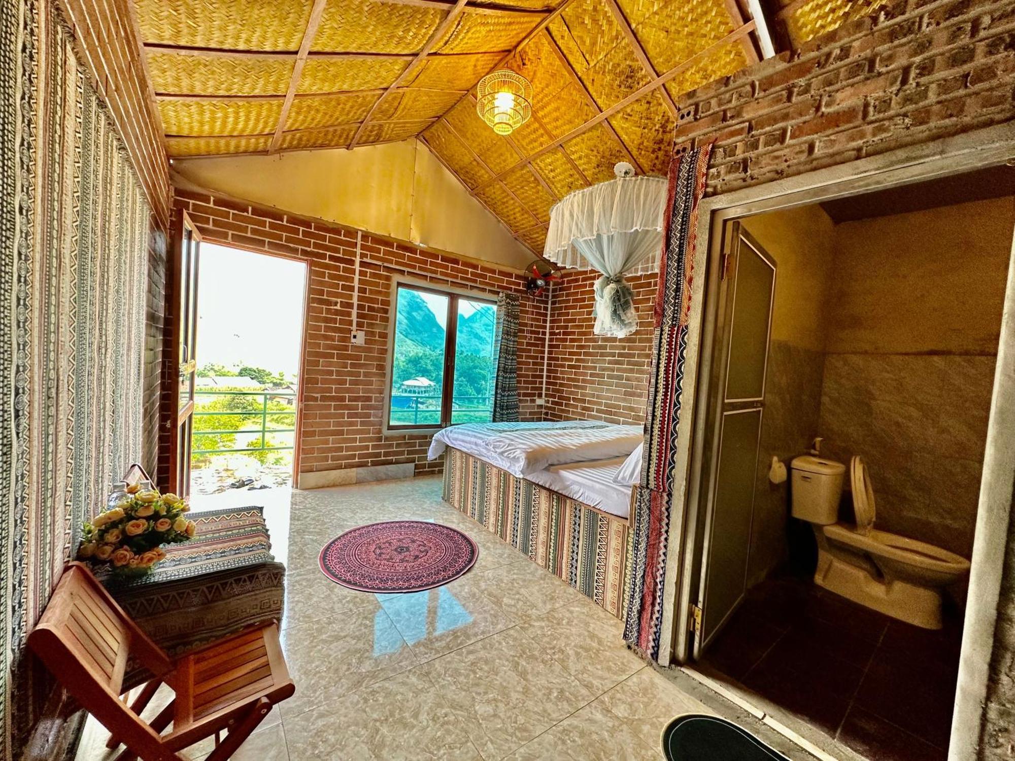 Làng Cac Du Gia Cozy Homestay & Tours מראה חיצוני תמונה